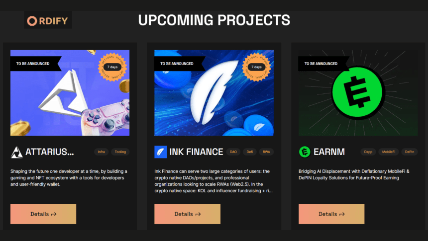 Ordify Token Experiences 30% Surge After Announcing Upcoming Projects