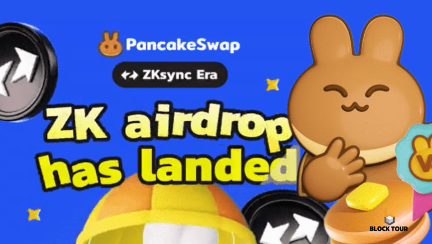 PancakeSwap Announces 2.4M ZK Token Airdrop To Reward Community