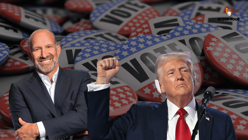 Cantor Fitzgerald CEO Howard Lutnick And WWE Co-Founder Joins Trump