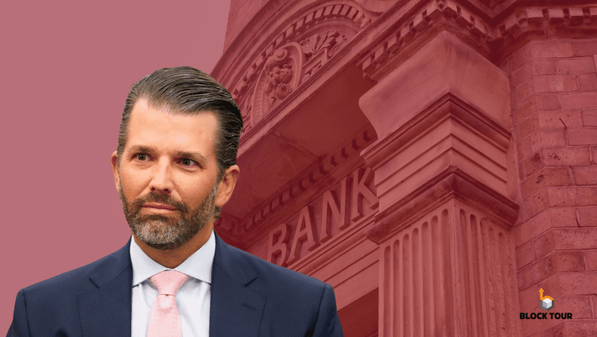 Trump Jr. Plans Crypto Platform To Combat Banking Inequality