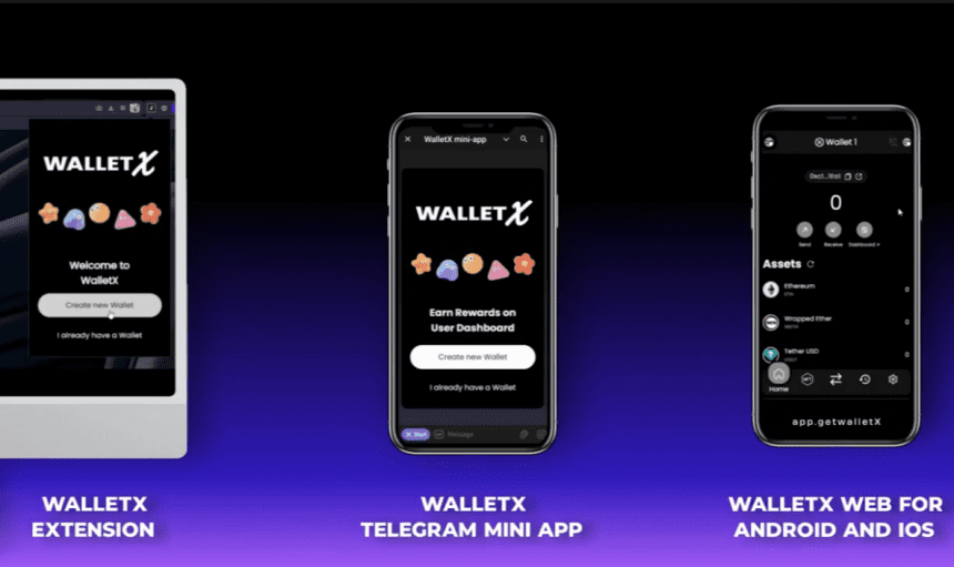 WalletX becomes the world's fastest deployment web3 wallet | Distribute ownership to the community